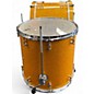 Used C&C Drum Company 2 Piece Custom Gold Drum Kit