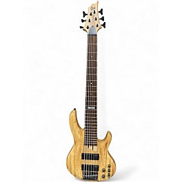 Used ESP LTD B206SM 6 String Natural Electric Bass Guitar