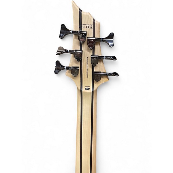 Used ESP LTD B206SM 6 String Natural Electric Bass Guitar
