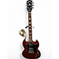 Used Gibson SG Red Solid Body Electric Guitar thumbnail
