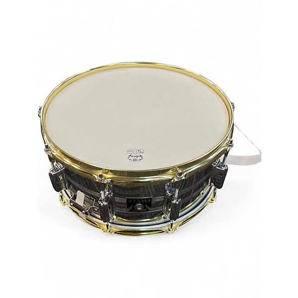 Used TAMA 14X7.5 STEEL SNARE Chrome Drum