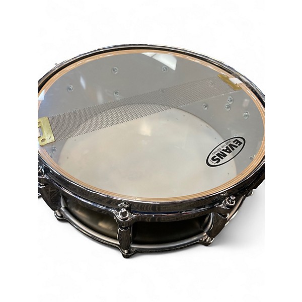 Used Gretsch Drums 15X5.5 Full Range Snare SATIN EBONY Drum