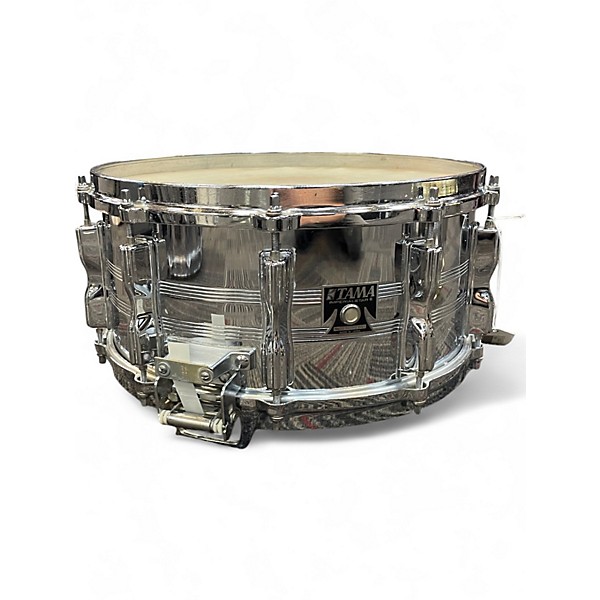 Used TAMA 14X7.5 STEEL SNARE CROME Drum