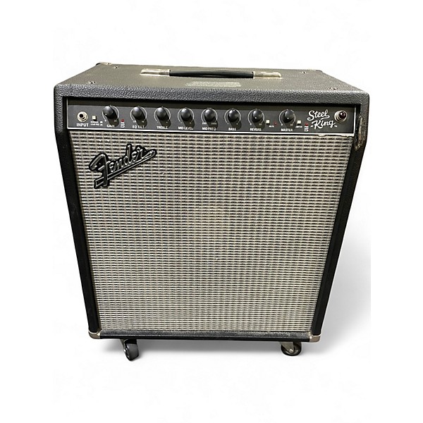 Used Fender STEEL KING Guitar Combo Amp