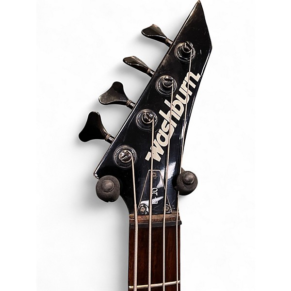 Used 1988 Washburn FORCE ABT B20 Black Electric Bass Guitar