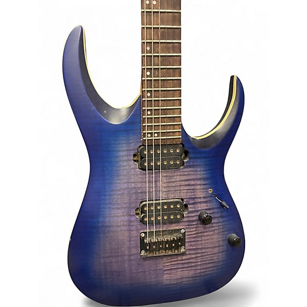 Used Ibanez RGA42FM cerulean burst Solid Body Electric Guitar