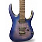 Used Ibanez RGA42FM cerulean burst Solid Body Electric Guitar