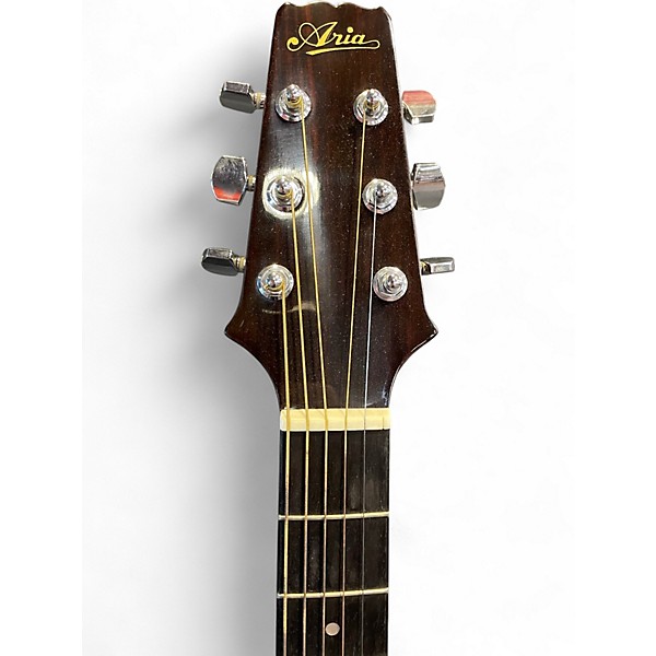Used Aria AW200F Natural Acoustic Guitar