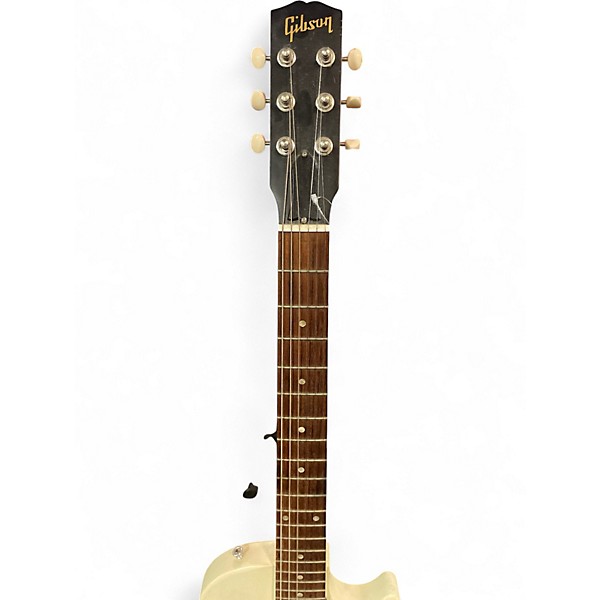 Used 2009 Gibson Les Paul Melody Maker Vintage White Solid Body Electric Guitar