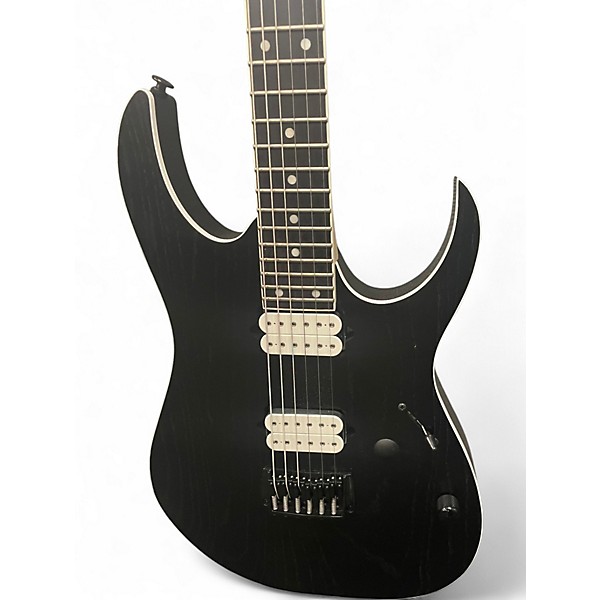 Used Ibanez RGR652AHBFWK WEATHERED BLACK Solid Body Electric Guitar