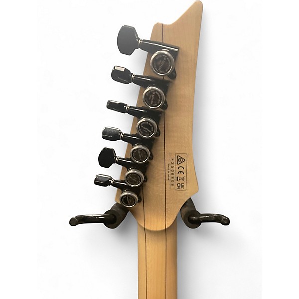 Used Ibanez RGR652AHBFWK WEATHERED BLACK Solid Body Electric Guitar