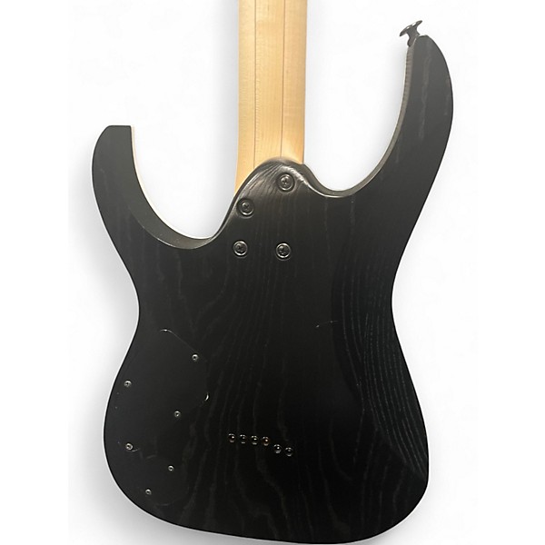 Used Ibanez RGR652AHBFWK WEATHERED BLACK Solid Body Electric Guitar