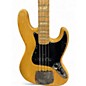 Vintage 1975 Fender 75' jazz bass Natural Electric Bass Guitar