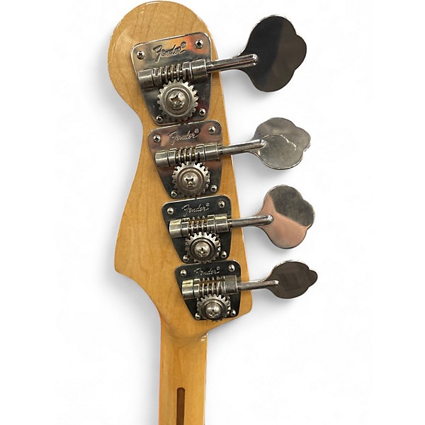 Vintage 1975 Fender 75' jazz bass Natural Electric Bass Guitar