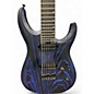 Used Jackson Pro Series Dinky DK Modern Ash HT7 Baked Blue Solid Body Electric Guitar