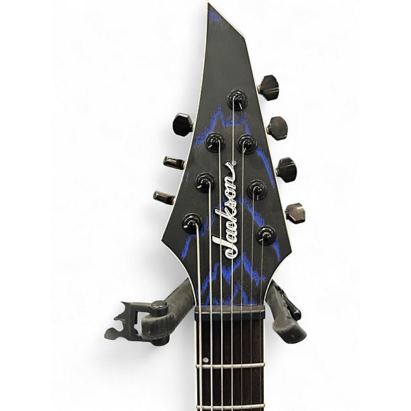 Used Jackson Pro Series Dinky DK Modern Ash HT7 Baked Blue Solid Body Electric Guitar