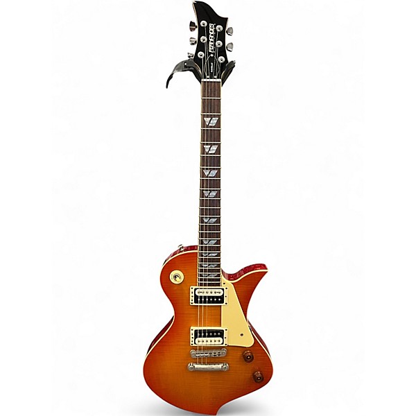 Used Fernandes Ravelle Cherry Sunburst Solid Body Electric Guitar