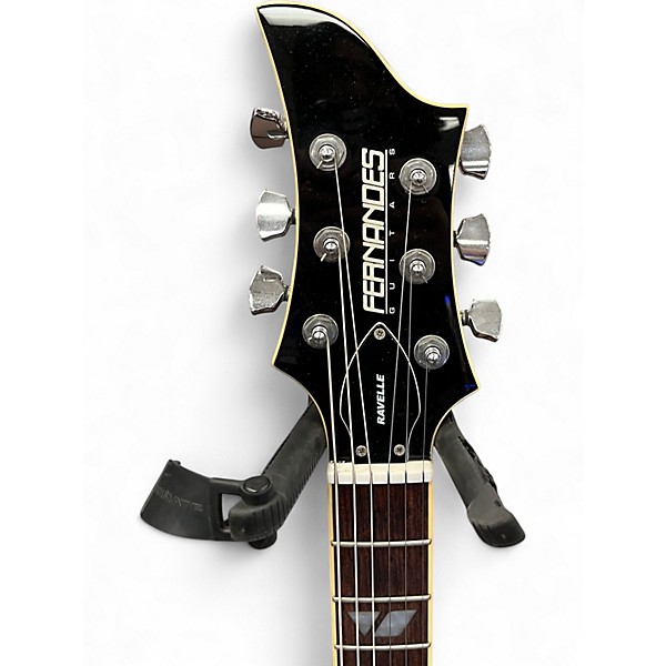 Used Fernandes Ravelle Cherry Sunburst Solid Body Electric Guitar