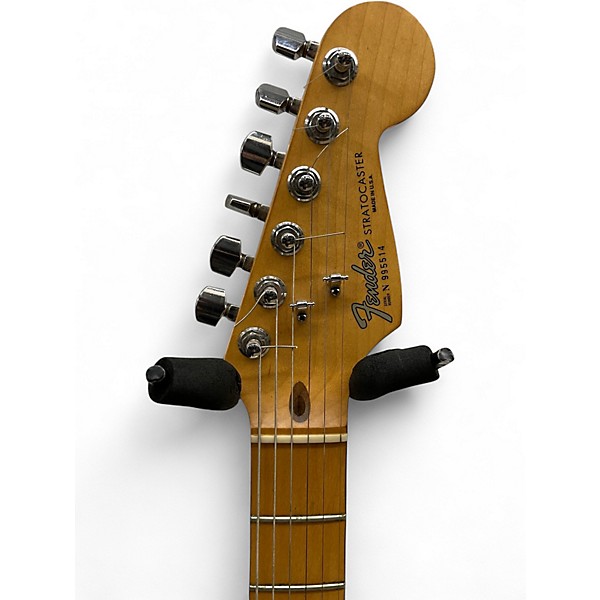 Used Fender American Standard Stratocaster Midnight Blue Solid Body Electric Guitar