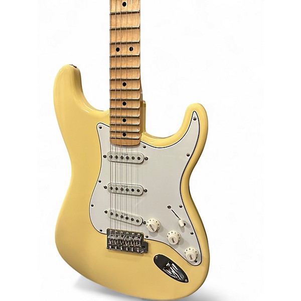 Used 2021 Fender Custom Shop Yngwie Malmsteen Signature Series Stratocaster N Vintage White Solid Body Electric Guitar