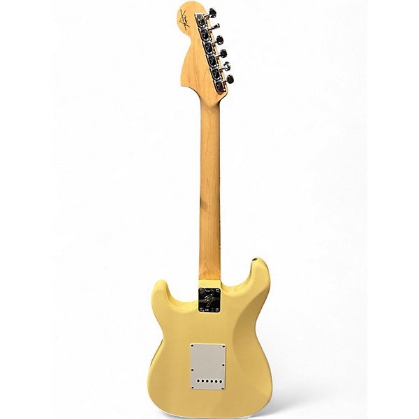 Used 2021 Fender Custom Shop Yngwie Malmsteen Signature Series Stratocaster N Vintage White Solid Body Electric Guitar