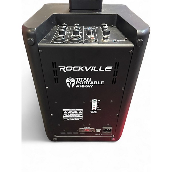 Used Rockville Titan Portable Array Sound Package