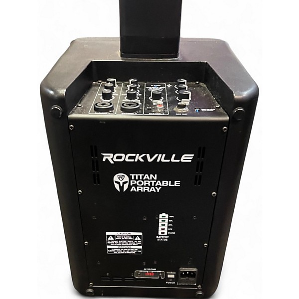 Used Rockville Titan Portable Array Sound Package