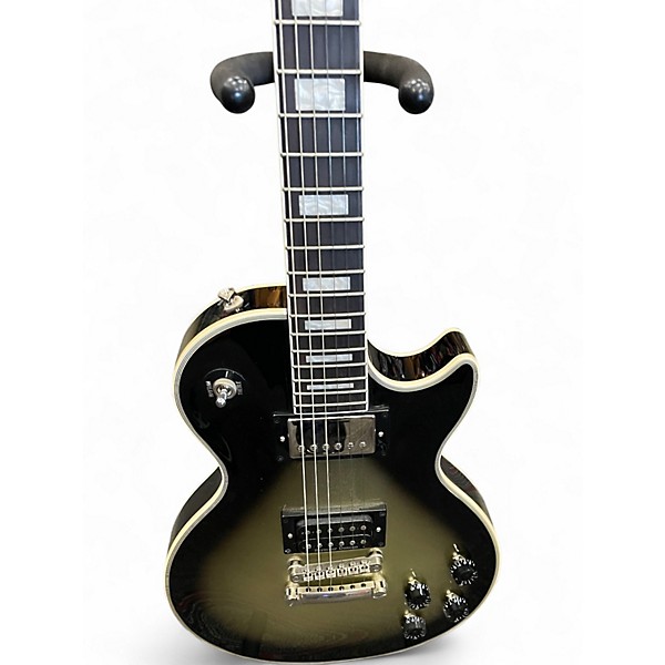 Used Epiphone ADAM JONES LES PAUL ART SERIES Silverburst Solid Body Electric Guitar