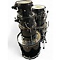 Used ddrum 7 Piece Diablo Black Drum Kit