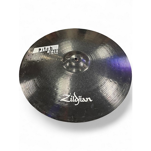 Used Zildjian 22in Pitch Black Cymbal