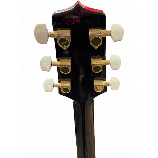 Used Takamine EG341C Black Acoustic Electric Guitar