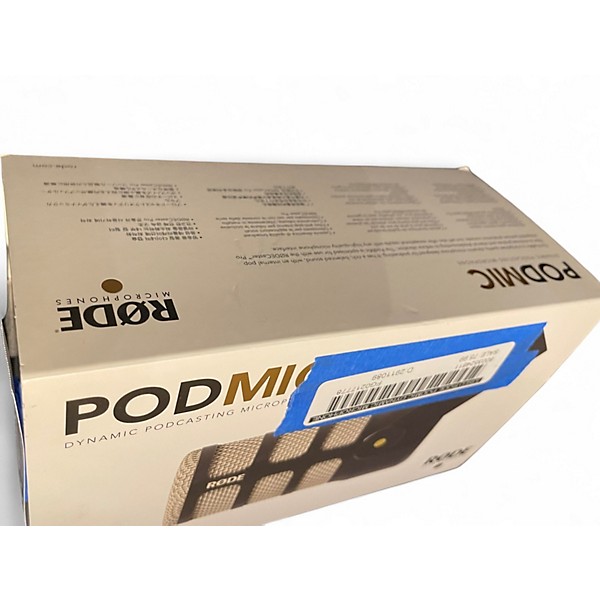 Used RODE PODMIC Dynamic Microphone