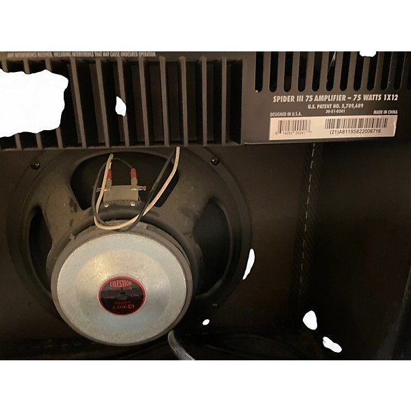 Used 2010s Line 6 Spider II 1x12 75W Guitar Combo Amp