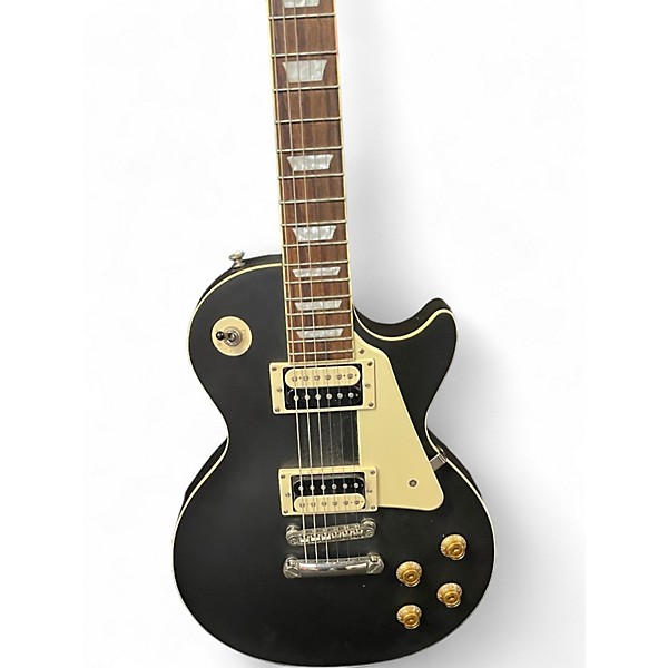 Used Epiphone Les Paul Classic Black Solid Body Electric Guitar