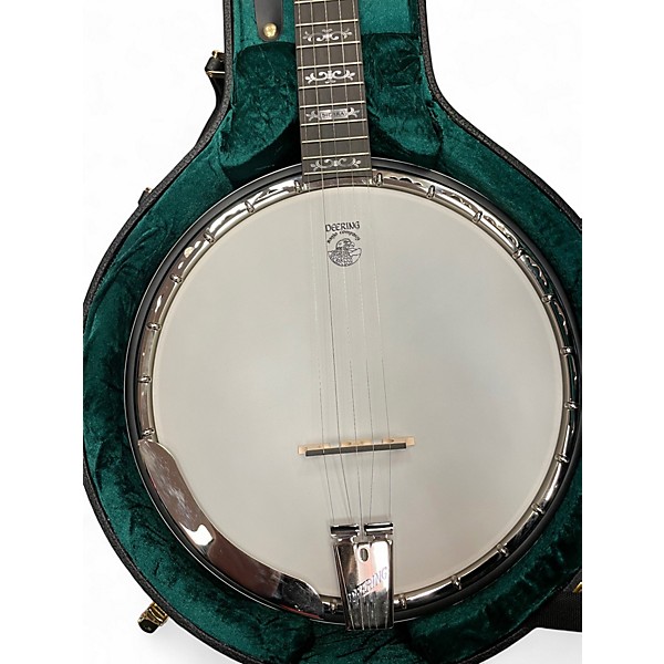 Used Deering Sierra 5 String Mahogany Banjo