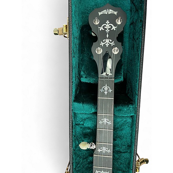 Used Deering Sierra 5 String Mahogany Banjo