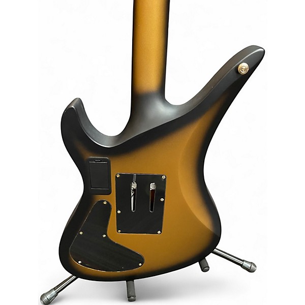 Used Schecter Guitar Research Synyster Gates Signature Custom S Satin Gold Burst Solid Body Electric Guitar