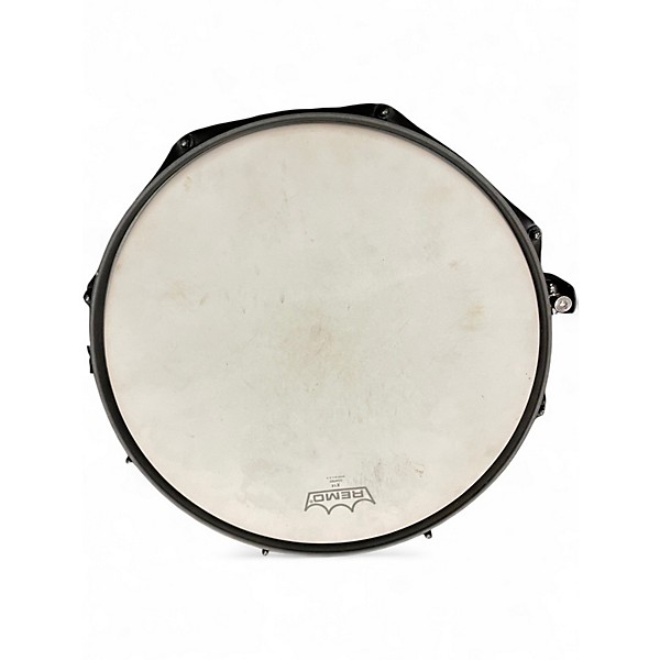Used SJC Drums 14in PATHFINDER MATTE BLACK Drum