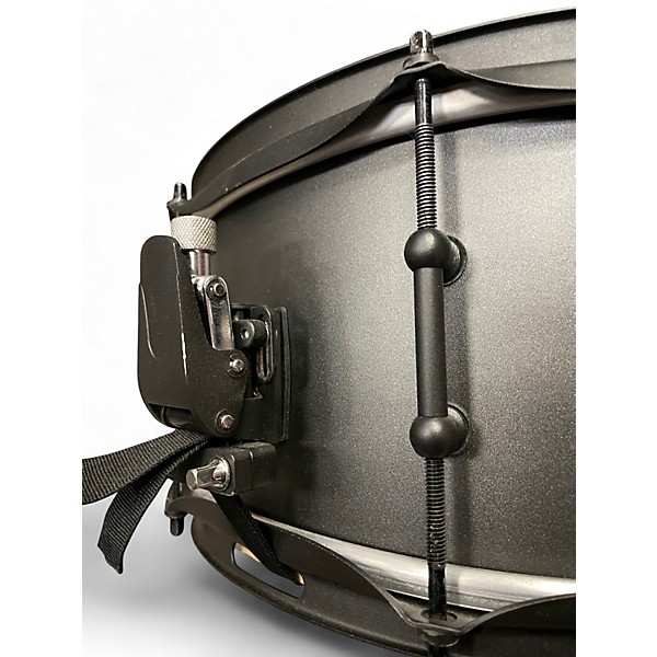 Used SJC Drums 14in PATHFINDER MATTE BLACK Drum