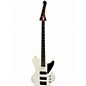 Used Schecter Guitar Research Diamond Series Ultra Bass White Electric Bass Guitar thumbnail