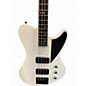 Used Schecter Guitar Research Diamond Series Ultra Bass White Electric Bass Guitar