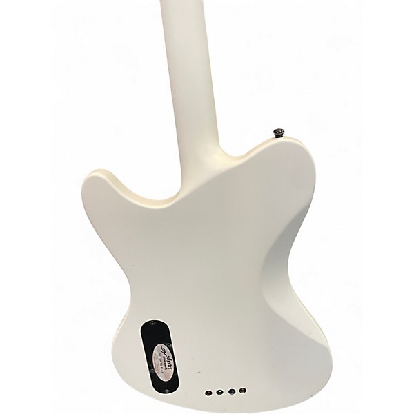Used Schecter Guitar Research Diamond Series Ultra Bass White Electric Bass Guitar