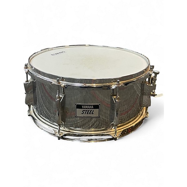 Used Yamaha 6.5X14 steel snare drum steel Drum