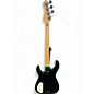 Used Flea Bass 32 Black and Green Electric Bass Guitar