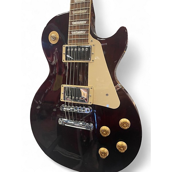 Used 2024 Gibson Les Paul Studio Wine Red Solid Body Electric Guitar