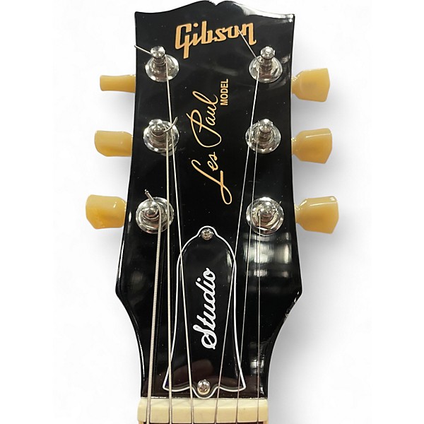 Used 2024 Gibson Les Paul Studio Wine Red Solid Body Electric Guitar