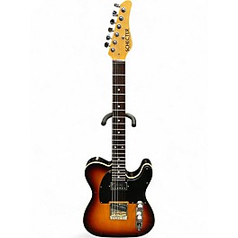 Used Schecter Guitar Research pt vintage telecaster american made 2 Tone Sunburst Solid Body Electric Guitar