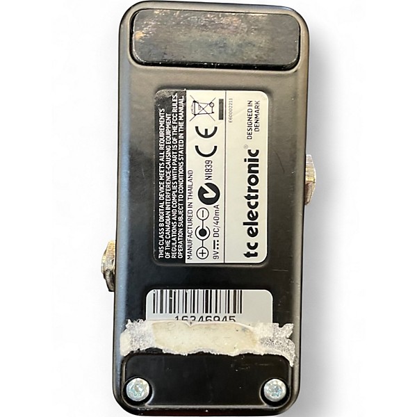 Used TC Electronic Polytune Noir Mini 2 Tuner Pedal