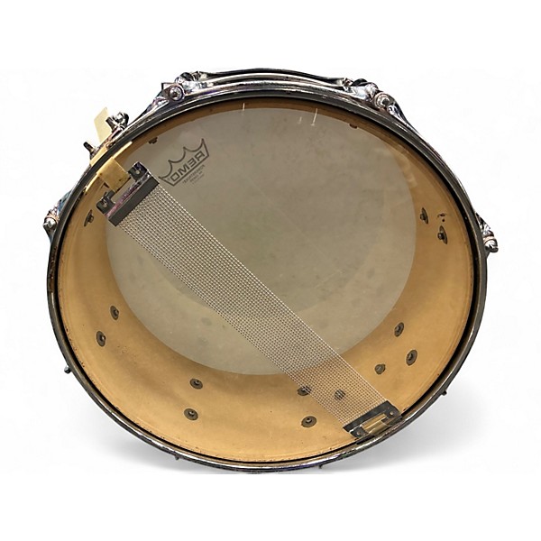 Used Precision Instruments 5.5X14 snare Black Drum