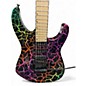 Used Jackson PRO SL3M Rainbow Crackle Solid Body Electric Guitar